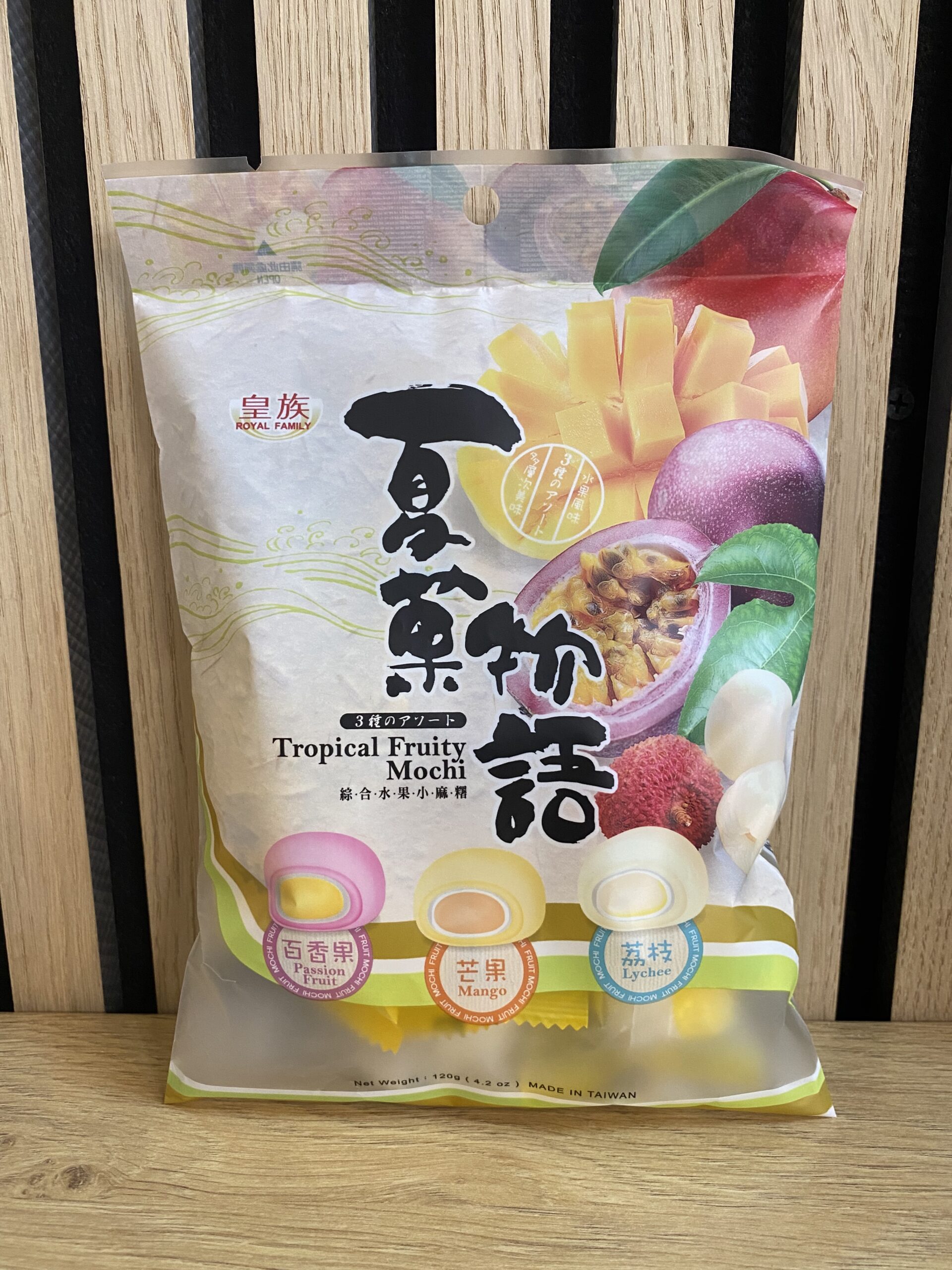 Tropical Fruity Mochi 120g - 皇族 夏菓物語 綜合水果小麻糬 袋裝 120g